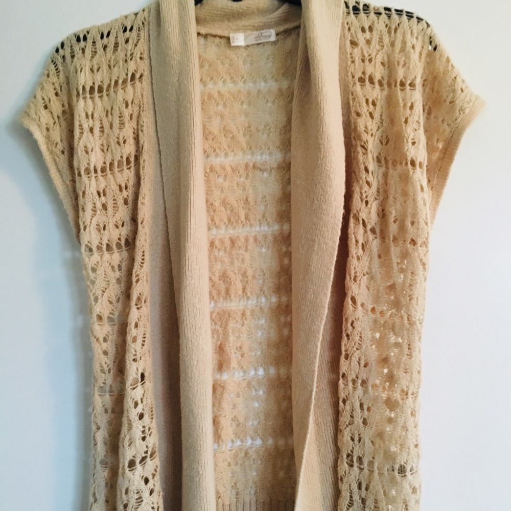 Old Navy Cap Sleeve Sweater Sz S